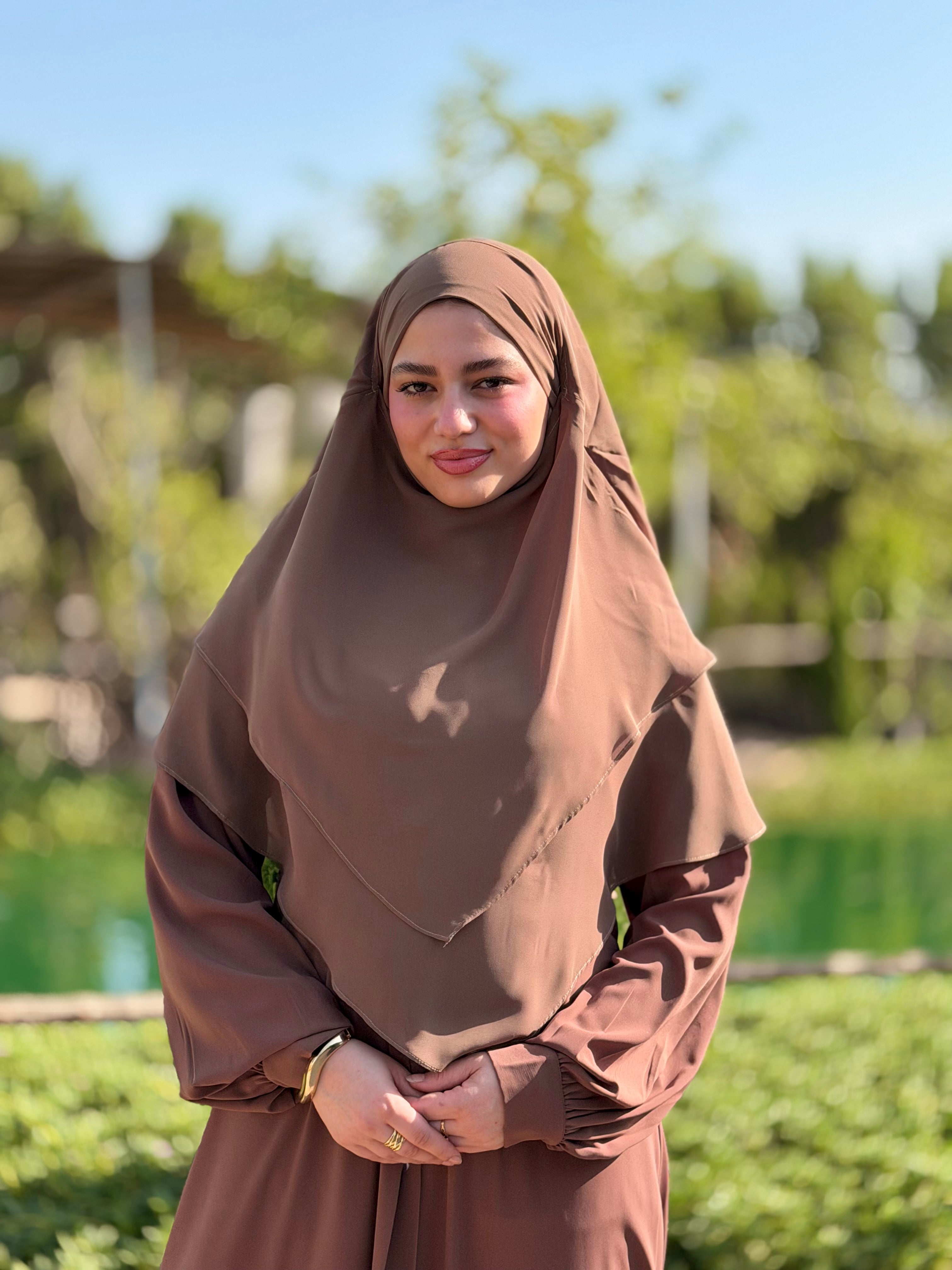 خمار شيفون طبقات